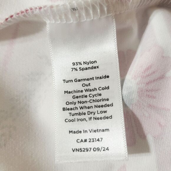 Talbots Plus 3XP Airy Blossoms Red Pink Effortless Jersey Bella Dress NWT $109 - Picture 5 of 8